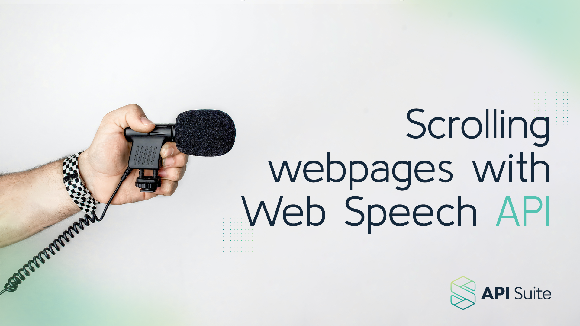 Scrolling Webpages With Web Speech API - API Suite